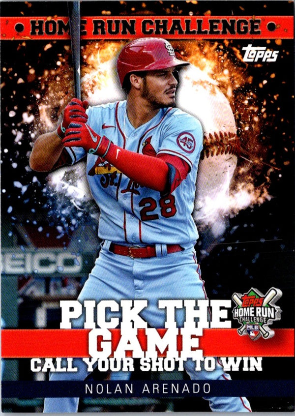 2022 Topps Home Run Challenge Code Cards Nolan Arenado #HRC-19