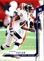 2001 Leaf Rookies & Stars Travis Taylor #92