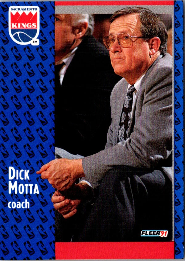 1991 Fleer Dick Motta #178