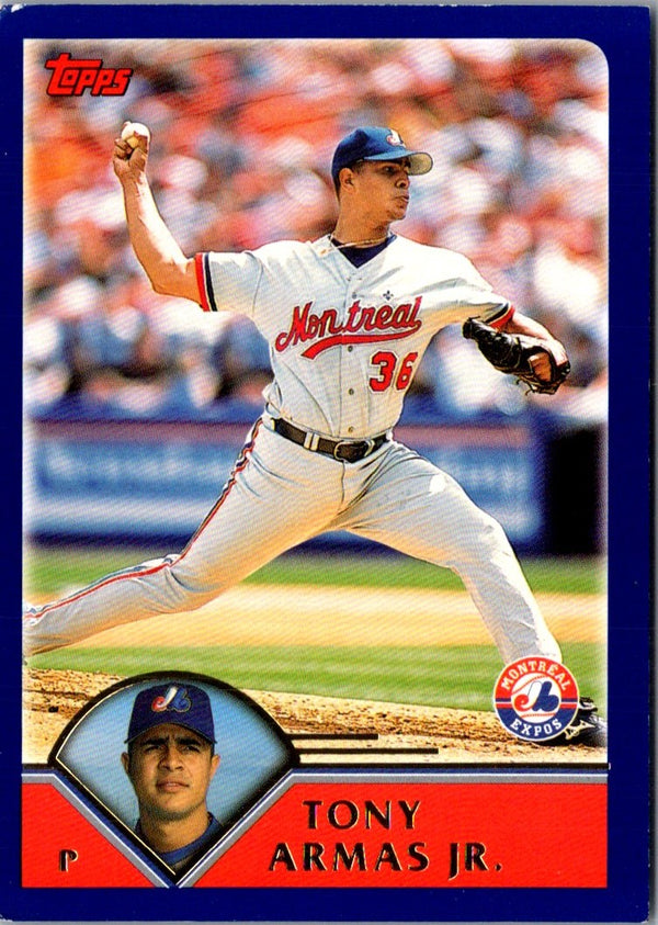 2003 Topps Tony Armas Jr. #149