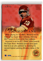 1994 Ultra Achievement Awards Joe Montana #4