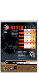 2000 Pacific Vanguard High Voltage Marshall Faulk