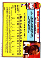 1992 Topps Gold Dikembe Mutombo #281