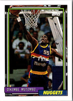 1992 Topps Gold Dikembe Mutombo #281
