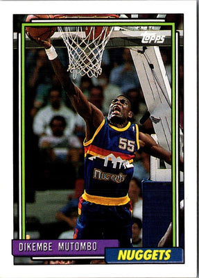 1992 Topps Gold Dikembe Mutombo #281