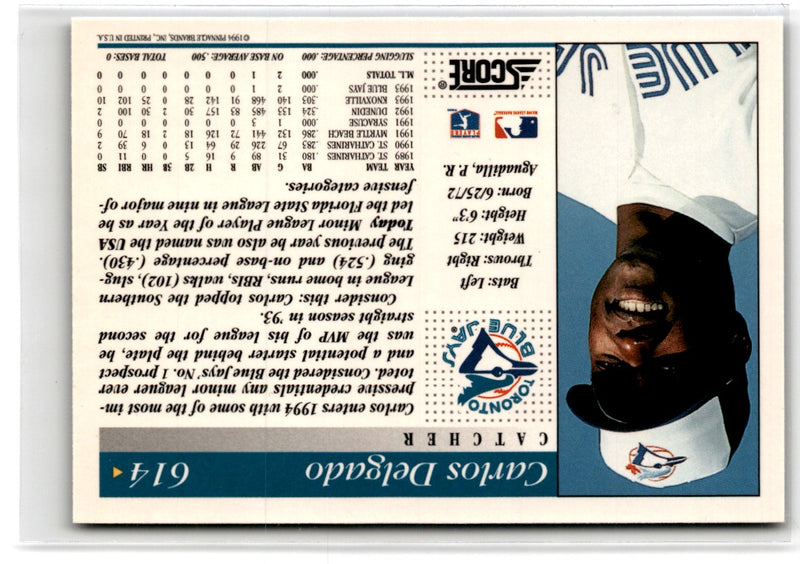 1994 Score Carlos Delgado