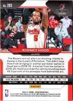 2020 Panini Prizm Rodney Hood #203