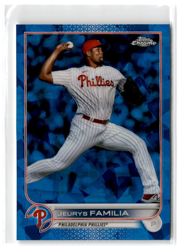 2022 Topps Chrome Update Sapphire Edition Jeurys Familia #US116