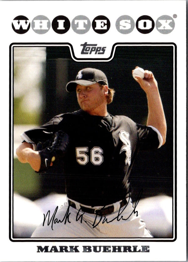 2008 Topps Gold Foil Mark Buehrle #224