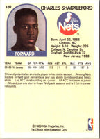 1989 Hoops Charles Shackleford #169 Rookie