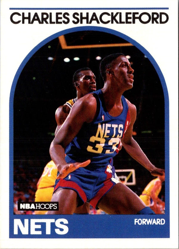 1989 Hoops Charles Shackleford #169 Rookie