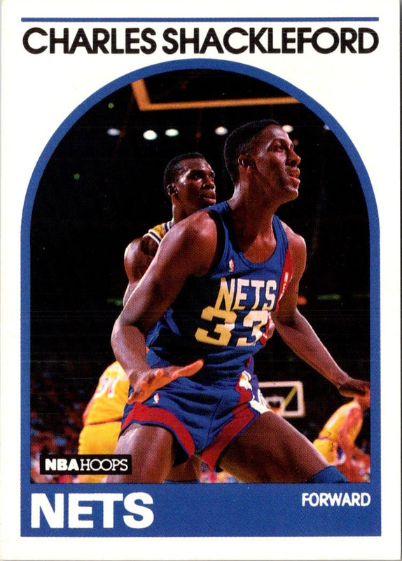 1989 Hoops Charles Shackleford #169 Rookie