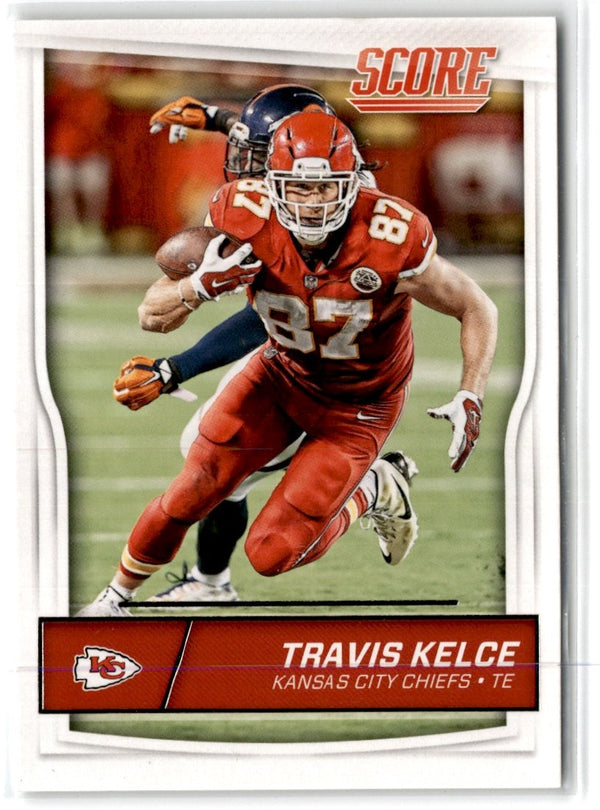 2016 Score Scorecard Travis Kelce #163