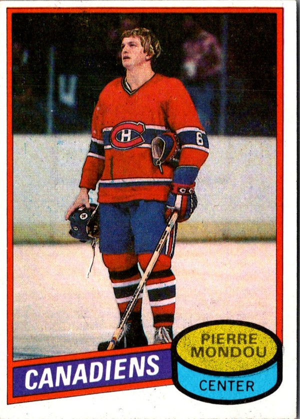 1980 Topps Pierre Mondou #42