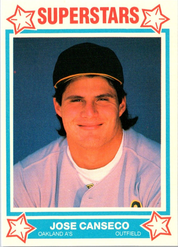 1989 Cereal Superstars Jose Canseco #12