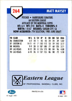 1991 Line Drive AA Matt Maysey #264
