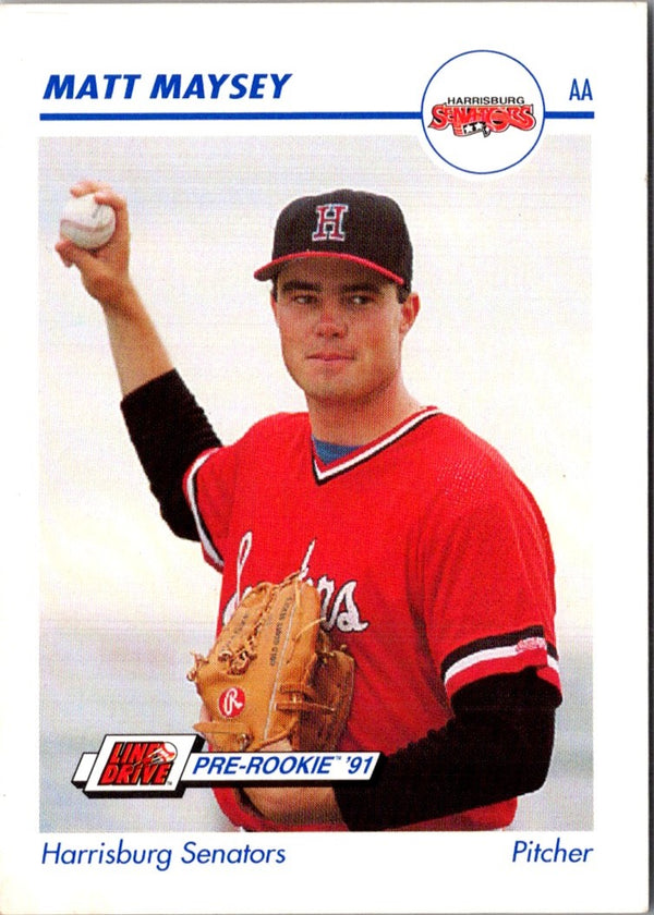 1991 Line Drive AA Matt Maysey #264