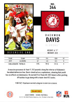 2020 Score Red Raekwon Davis #344