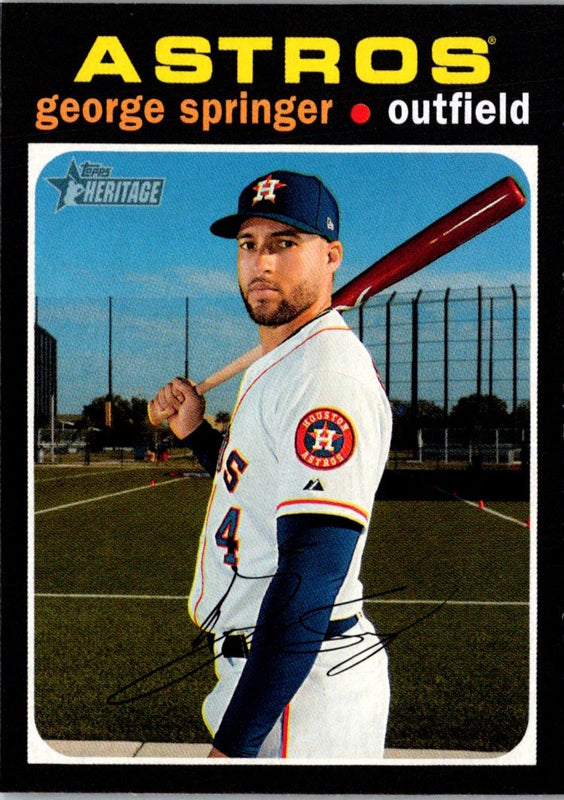 2020 Topps Heritage George Springer #244