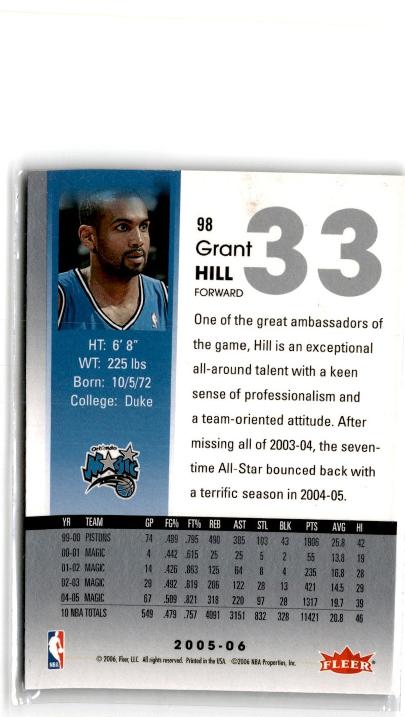 2005 Hoops Grant Hill