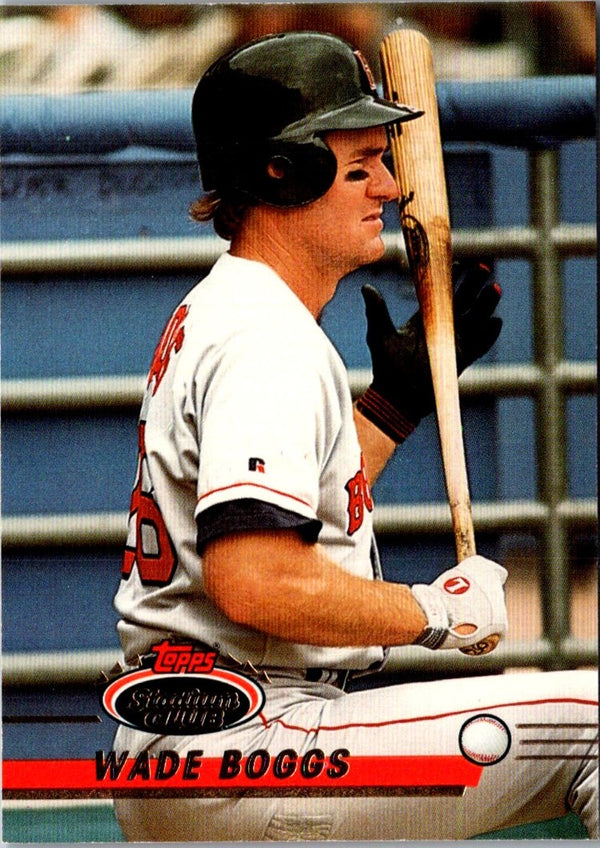 1993 Stadium Club Wade Boggs #134