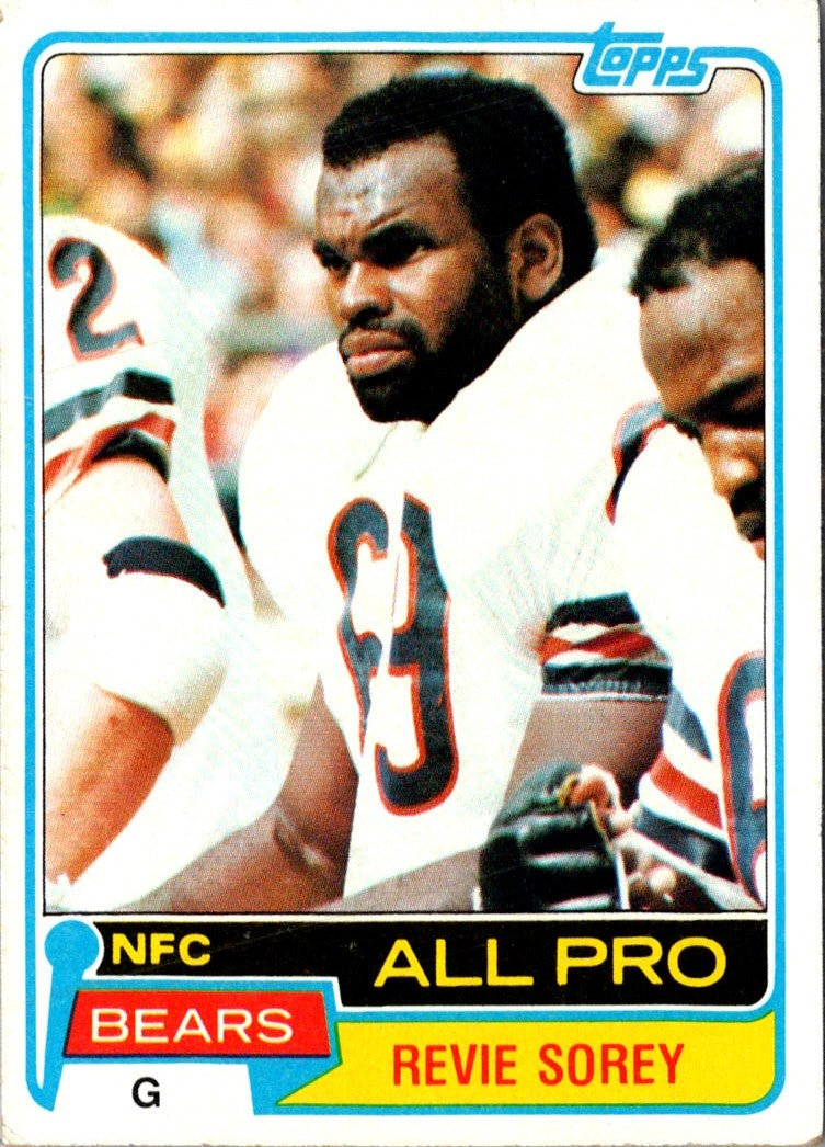 1981 Topps Revie Sorey
