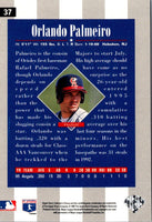 1996 Collector's Choice Silver Signature Orlando Palmeiro #37