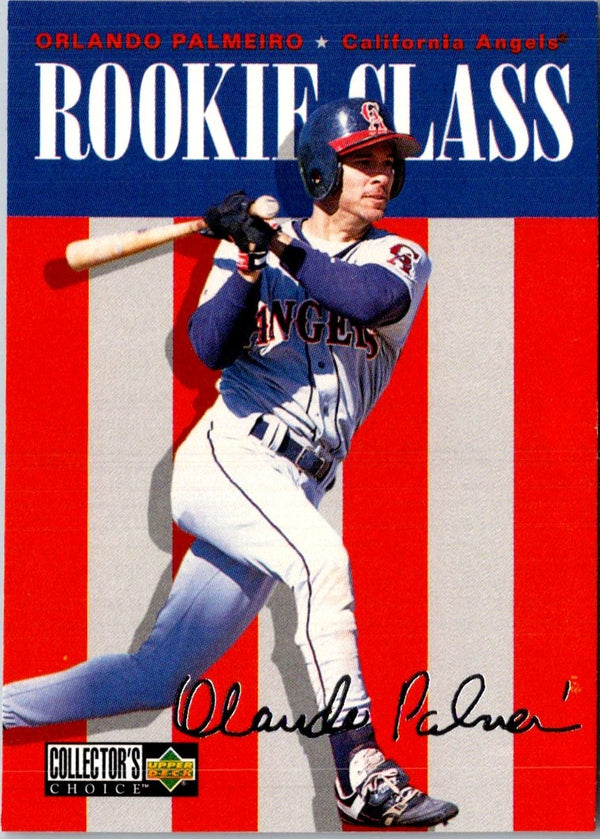 1996 Collector's Choice Silver Signature Orlando Palmeiro #37