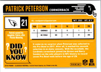 2018 Panini Classics Patrick Peterson #1