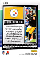 2022 Score Ben Roethlisberger #214