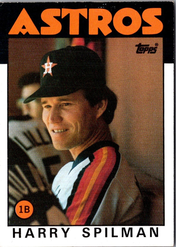 1986 Topps Harry Spilman #352