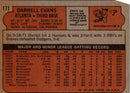 1972 Topps Darrell Evans