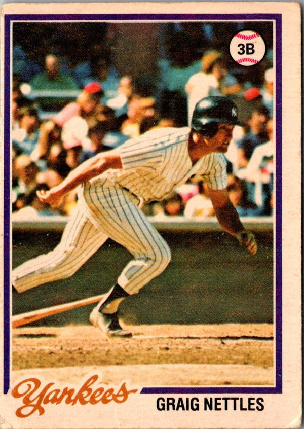 1978 O-Pee-Chee Graig Nettles #10