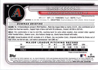 2024 Bowman Green Pattern Slade Cecconi #82