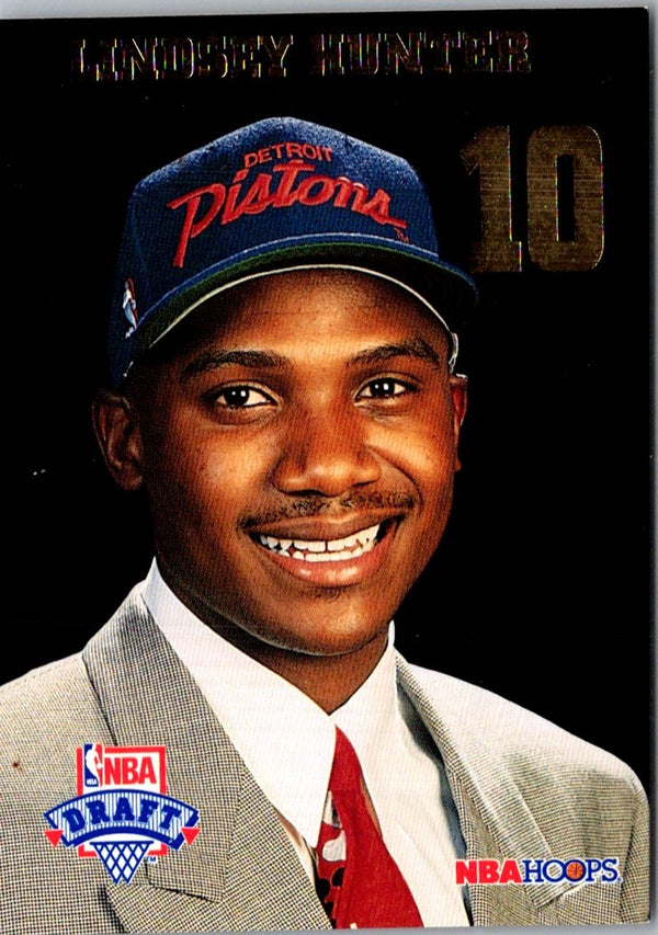 1993 Hoops Draft Redemption Lindsey Hunter #LP10