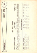 1979 Cramer Valley National Bank Phoenix Giants Mike Rex