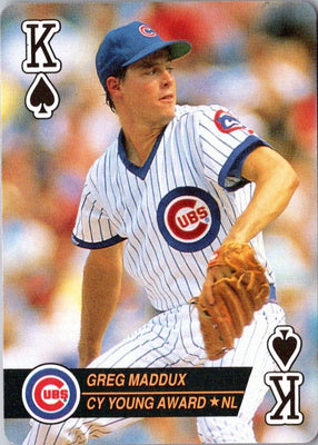 1993 Bicycle Aces Greg Maddux #KS