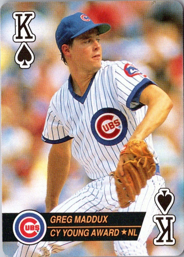 1993 Bicycle Aces Greg Maddux #KS