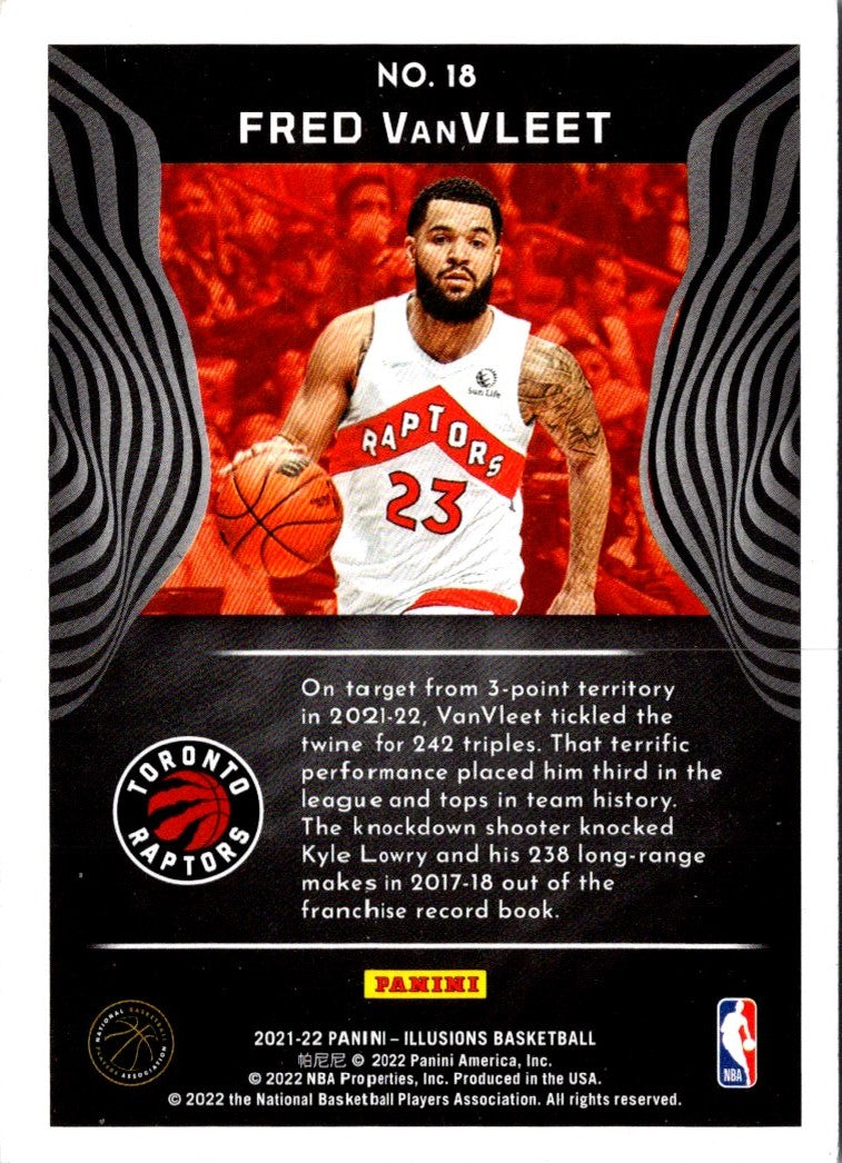 2022 Panini Court Kings Modern Strokes Fred VanVleet