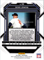 2023 Panini Prizm Blue Ice Bob Lemon #299