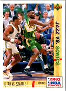 1991 Upper Deck International Italian Utah vs. Seattle