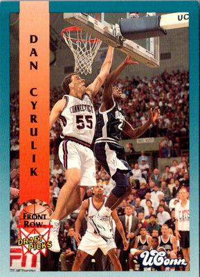 1992 Front Row Draft Picks Dan Cyrulik #37