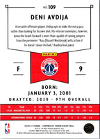 2020 Panini Deni Avdija #9