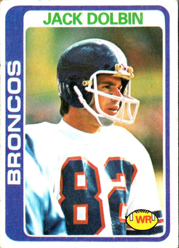 1978 Topps Jack Dolbin #384