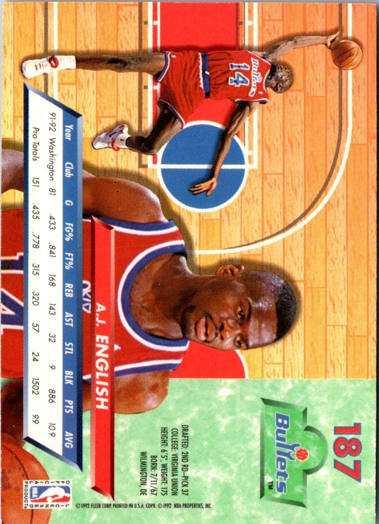 1992 Ultra A.J. English