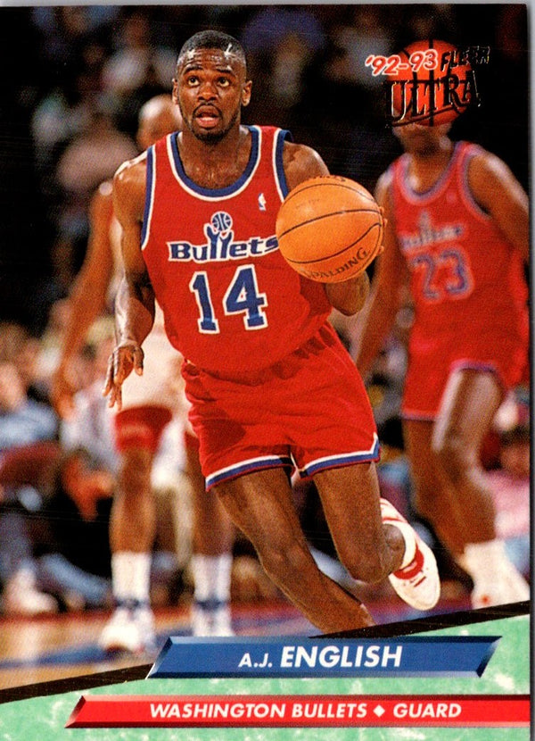 1992 Ultra A.J. English #187