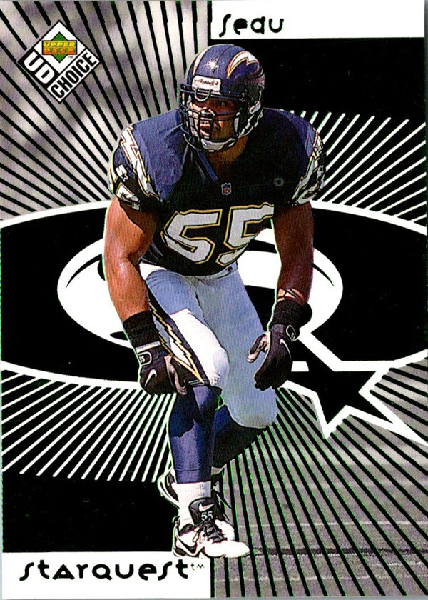 1998 UD Choice StarQuest Junior Seau #5