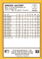 1990 Donruss Best of the AL Brook Jacoby #75