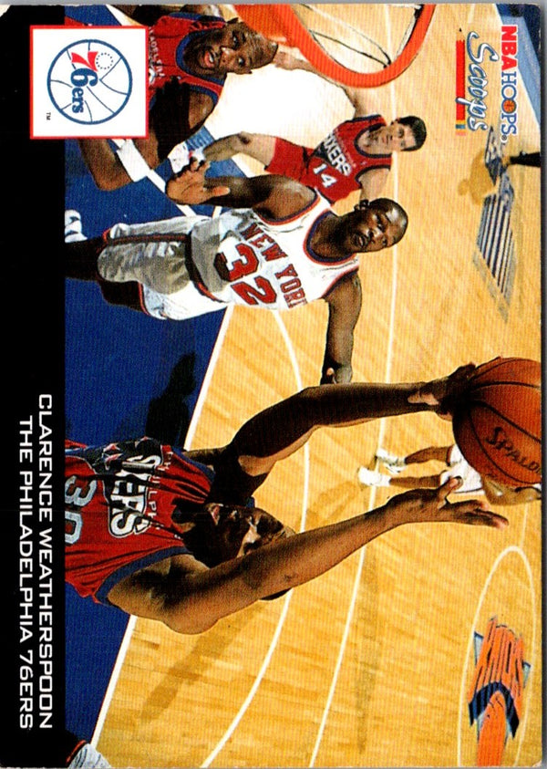 1993 Hoops Scoops Clarence Weatherspoon #HS20