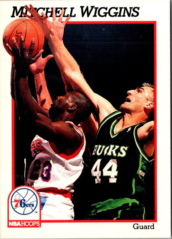 1991 Hoops Mitchell Wiggins #415